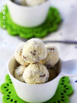 Rum Raisin Cheese Balls recipe