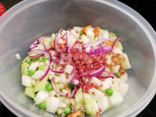 Cucumber Corn Salad recipe