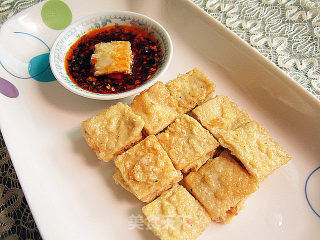 Crispy Tofu with Dipping Sauce recipe