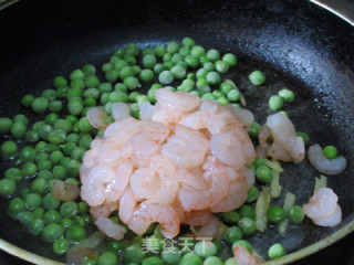 Stewed Yuzi Tofu with Peas and Shrimp recipe