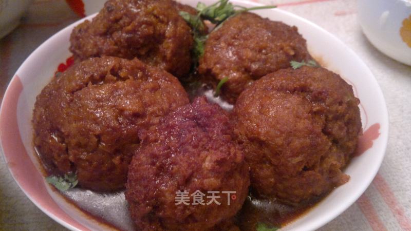 Meat Ball with Soy Sauce recipe