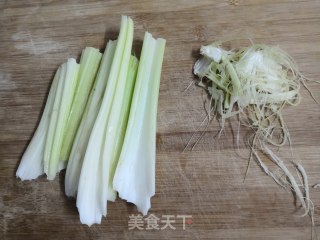Celery and Carrot Shreds recipe