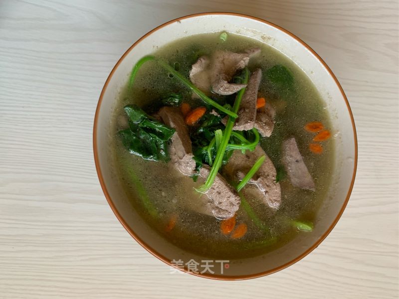 Pork Liver Soup recipe