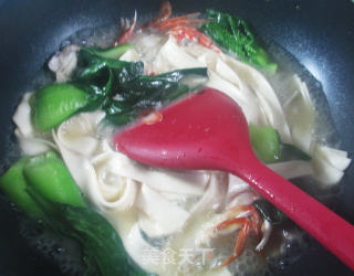 Cabbage Flower Crab Belt Noodle recipe