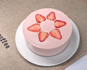 6 Inch Strawberry Mousse Cake recipe