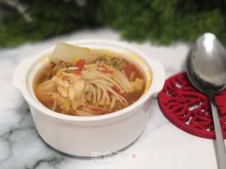 Chinese Cabbage Chicken Soup recipe