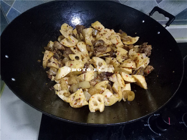 Roasted Pork Ribs with Lotus Root recipe
