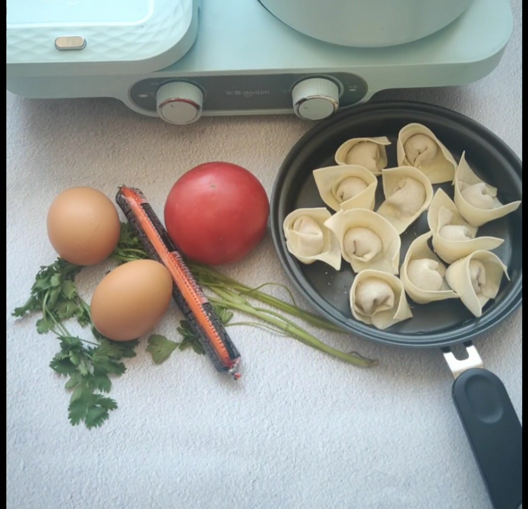 Egg Hug Dumplings recipe