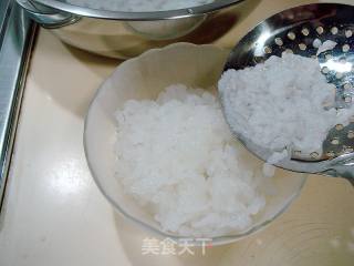 Cold Shrimp with Ice Fruit and Arrowroot Powder recipe