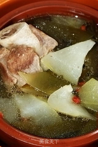 Wakame Winter Melon Big Bone Soup recipe