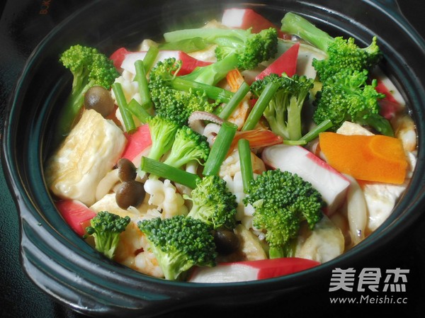 Seafood Tofu Casserole recipe