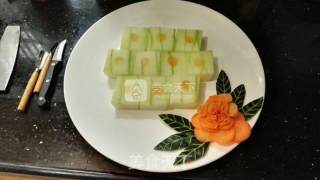 Steamed Scallop with Winter Melon recipe