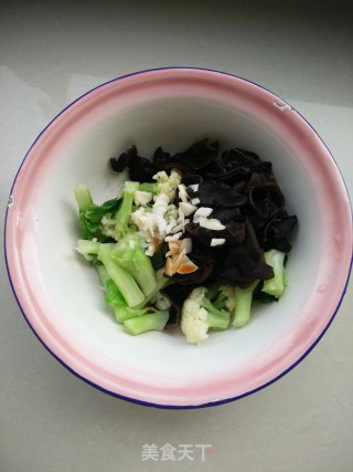 Oil Splashing Cauliflower recipe