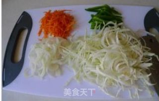 Vegetarianism—vegetarian Fried Udon Noodles recipe