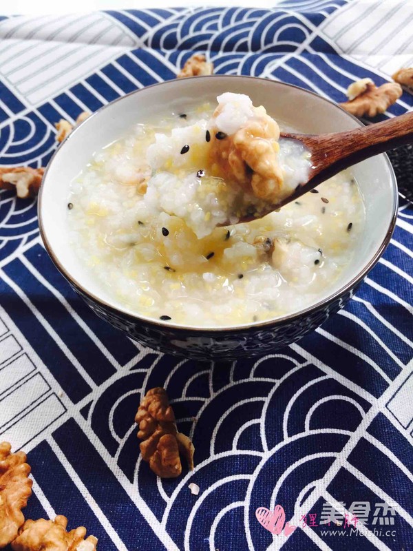 Sesame Walnut Porridge recipe