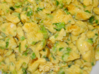[recipe Exchange Gift]—scrambled Eggs with Chives recipe