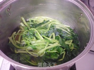 Nuts Spinach recipe