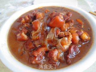 【northeast】pork Stewed Vermicelli recipe