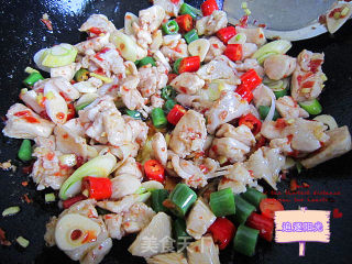 Spicy Diced Chicken-a Delicious and Delicious Appetizer recipe