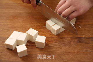 Steamed Tofu with Minced Meat recipe