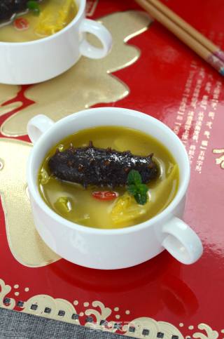 Sea Cucumber Chicken Soup recipe