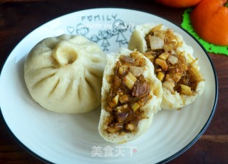 Pork Buns with Bamboo Shoots and Sauce recipe