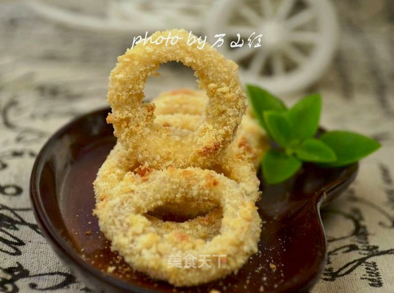 Crispy Grilled Squid Rings recipe