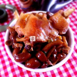 Chicken Stew with Name Mushrooms recipe