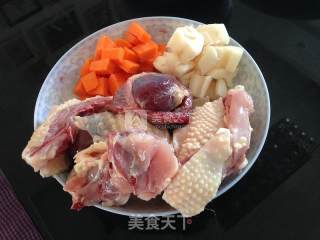 Lotus Root and Carrot Chicken Soup recipe