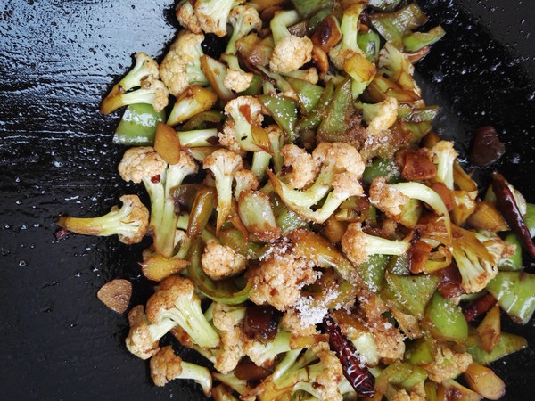 Stir-fried Cauliflower recipe