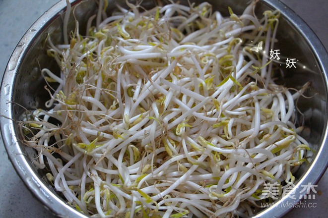 Cold Mung Bean Sprouts recipe