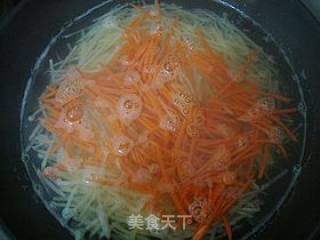 Refreshing Small Cold Dish------【sliced Potato with Cold Salad】 recipe