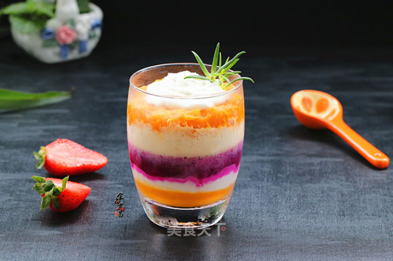 Fresh Fruit Ice Cream Milkshake recipe
