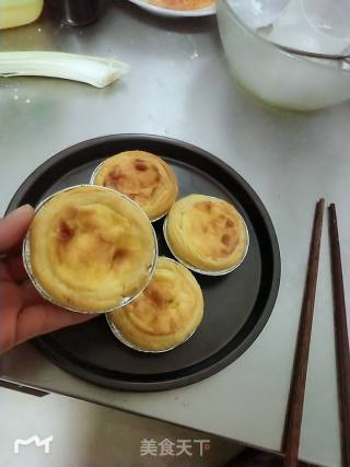 Portuguese Egg Tart (homemade) recipe