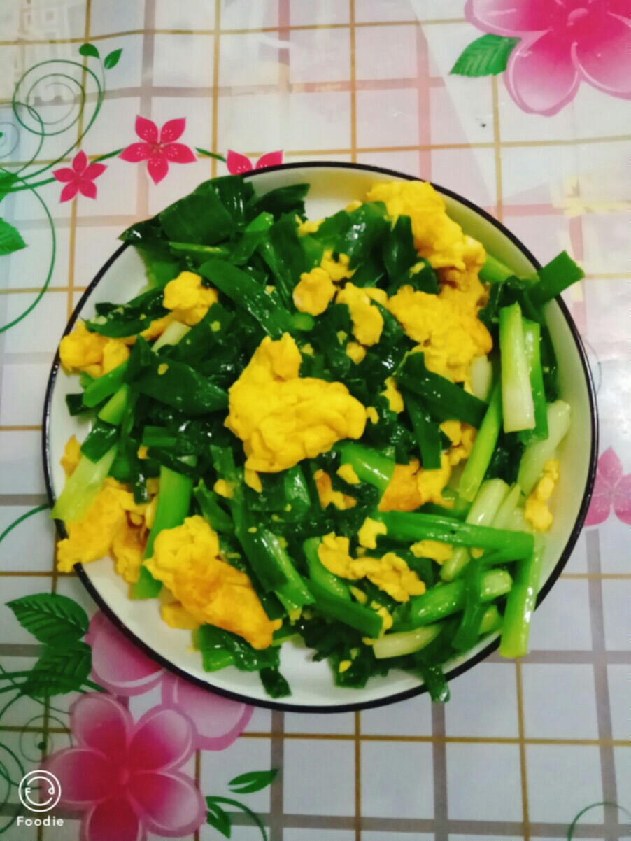 Scrambled Eggs with Scallions