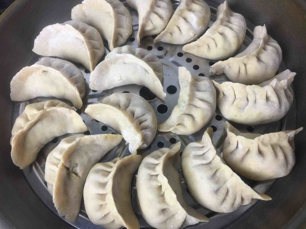 Steamed Dumplings with Pork and Celery recipe