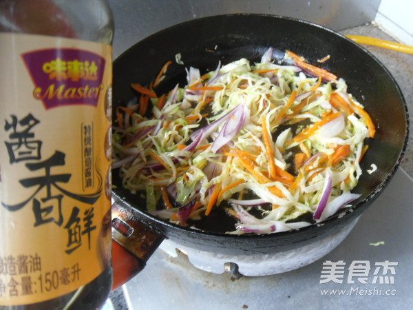 Fried Noodles with Shrimp recipe