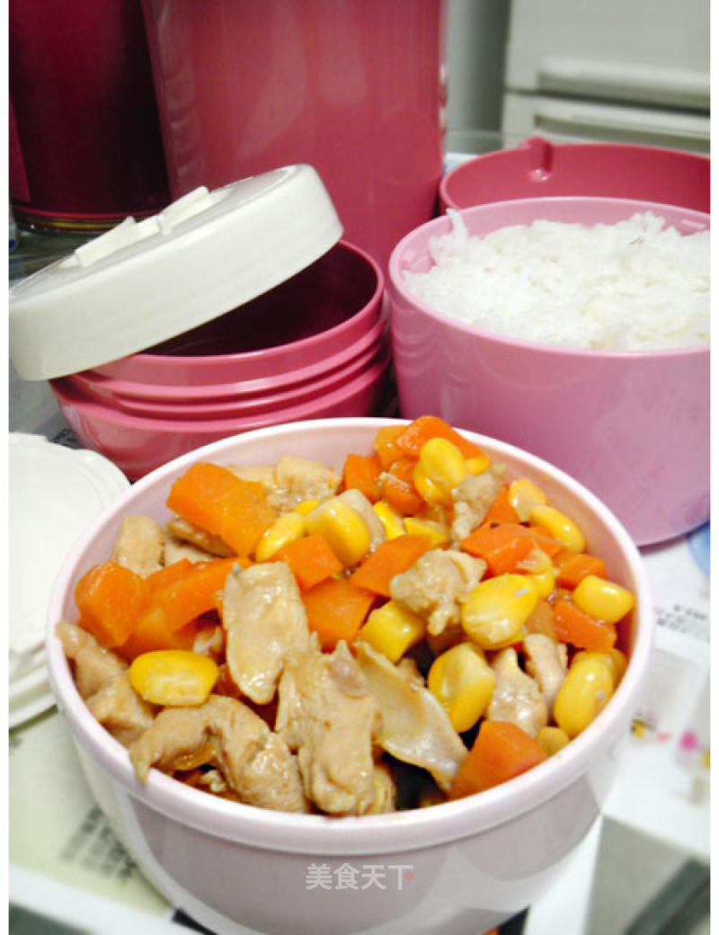 Assorted Chicken Bento recipe