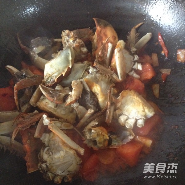 Spicy Rice Cake Hairy Crab recipe