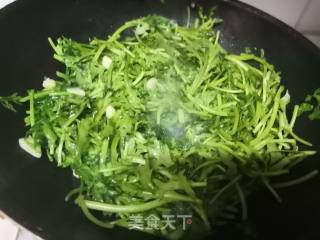 Stir-fried Chrysanthemum Vegetable recipe