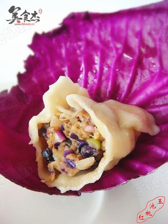 Purple Cabbage Dumplings recipe