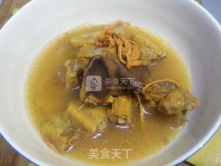 Stewed Cordyceps with Deer Antler Ribs recipe