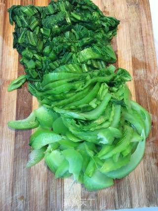 Stir-fried Mustard Greens recipe