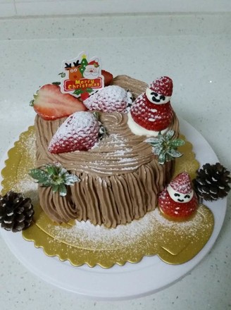 Chocolate Swirl Stump Cake-the 2nd Lezhong Baking recipe