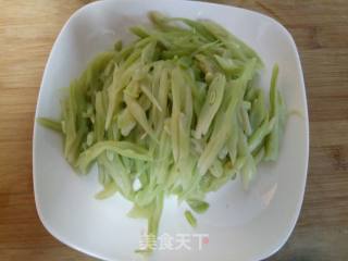 Vegetarian Fried Kidney Bean Shreds recipe