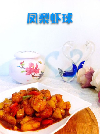 Pineapple Shrimp Balls recipe