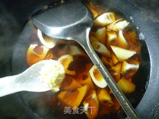 Braised Bamboo Shoots with Oil recipe