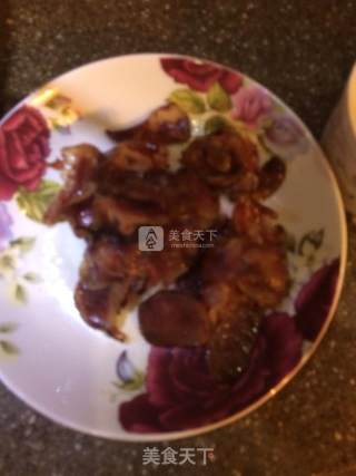 Stir-fried Snow Peas with Sausage recipe