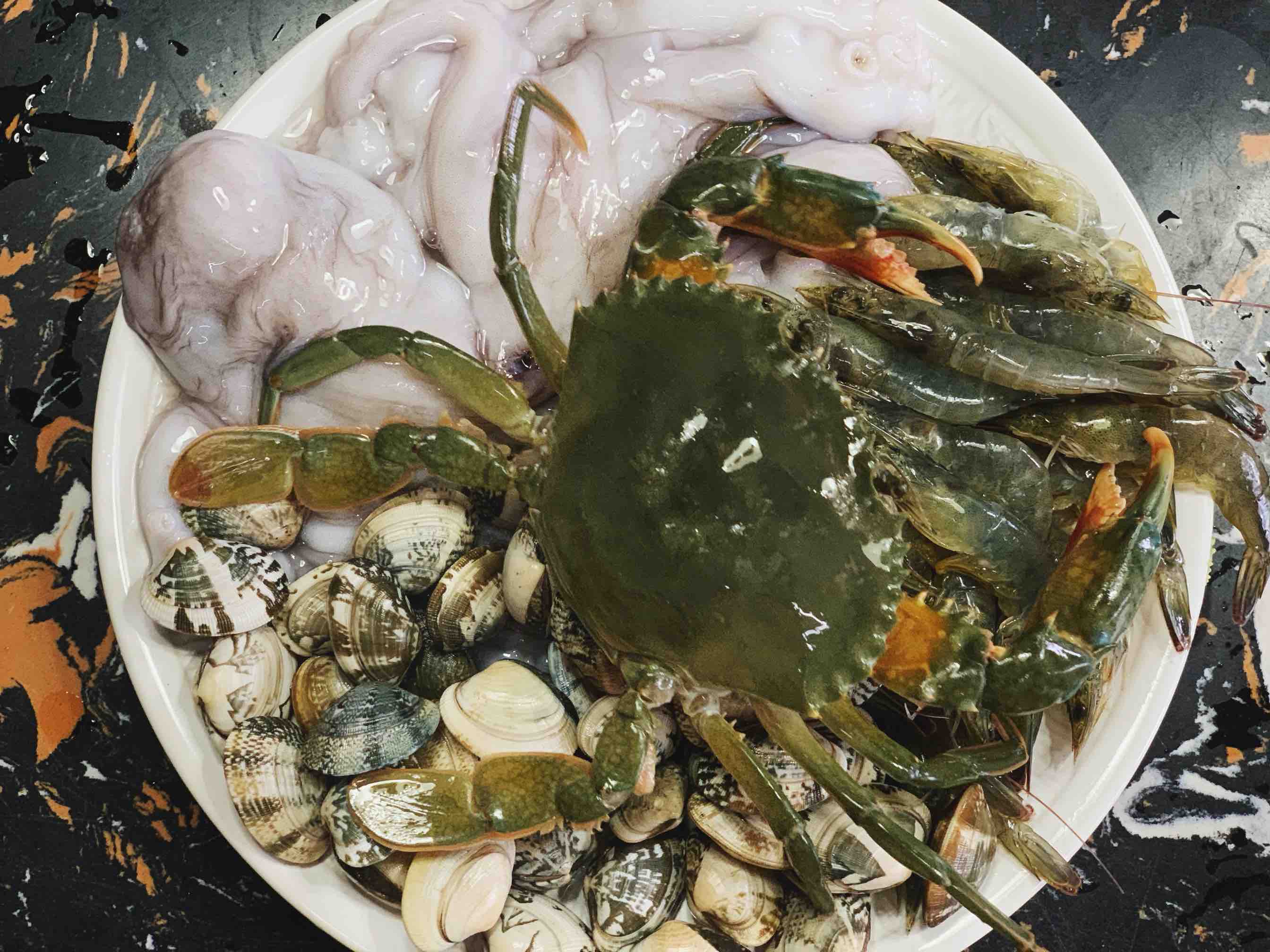 Korean Live Seafood Pot recipe