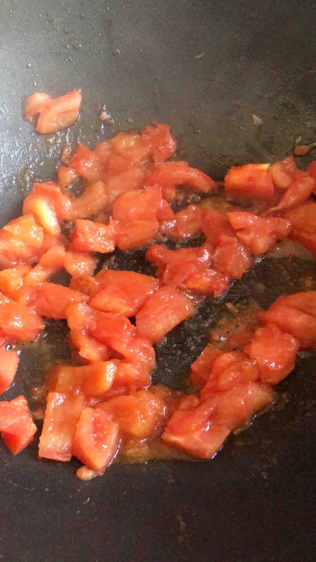 Tomato Egg Scissor Soba recipe